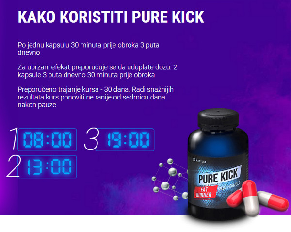 pure kick upotreba